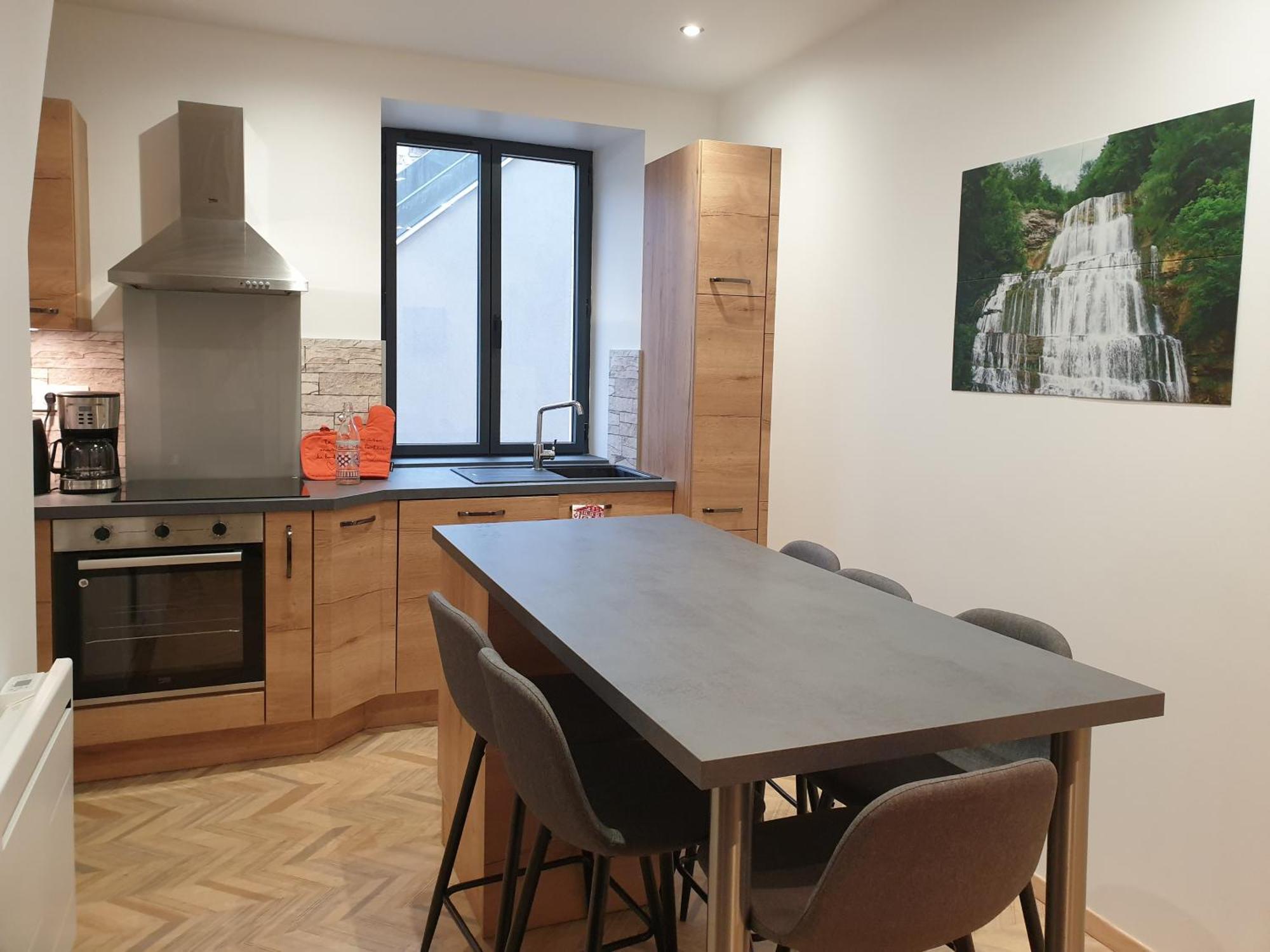 Bonlieu : Au Coeur Des Cascades Apartment Екстериор снимка