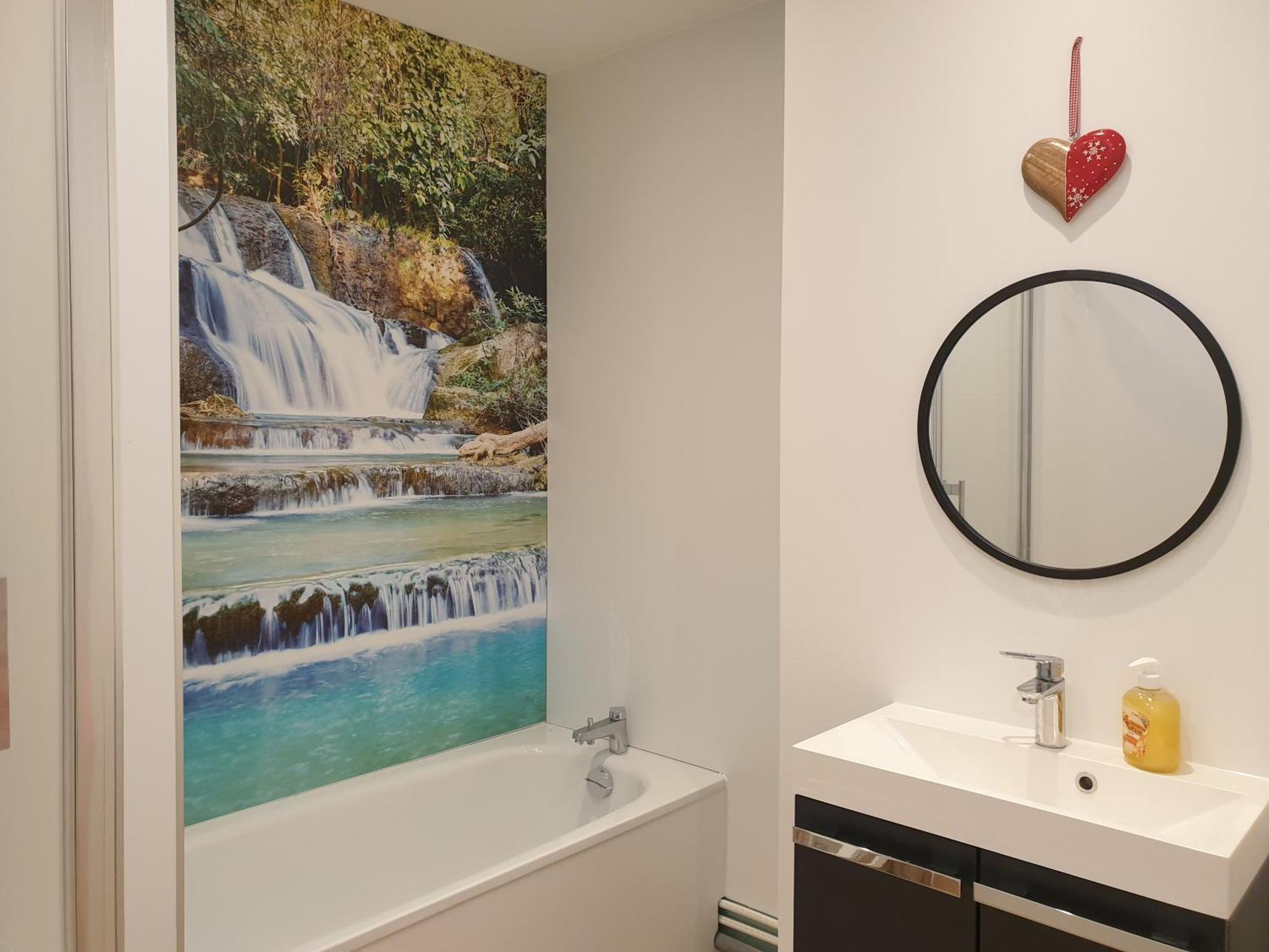 Bonlieu : Au Coeur Des Cascades Apartment Екстериор снимка